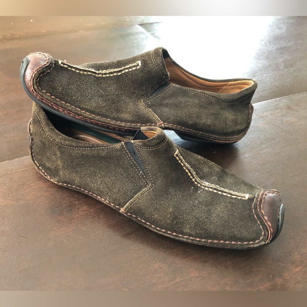 H.S. Trask & Co. women’s suede brown leather loafer size 9 1/2 M